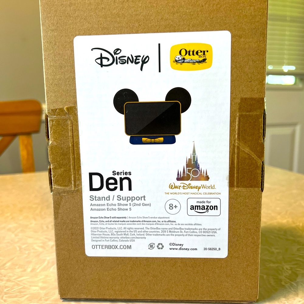 Mickey Mouse OtterBox Den Series Echo Show Case